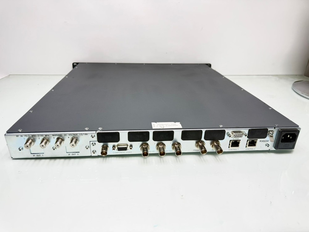 Tandberg RX8200 MPEG2 /MPEG4 SD DVB-S2 8PSK Receiver