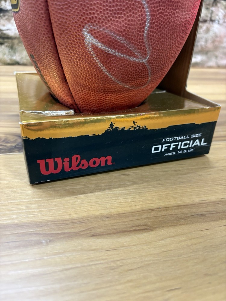 Andrew Luck Indianapolis Colts Signed “The Duke” Football