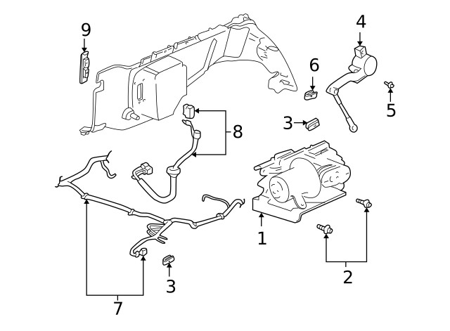Genuine GM Wire Harness 10357348