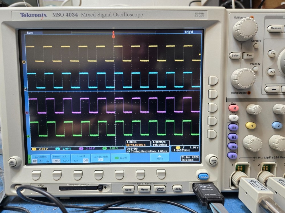 Tektronix Oscilloscope MSO4034