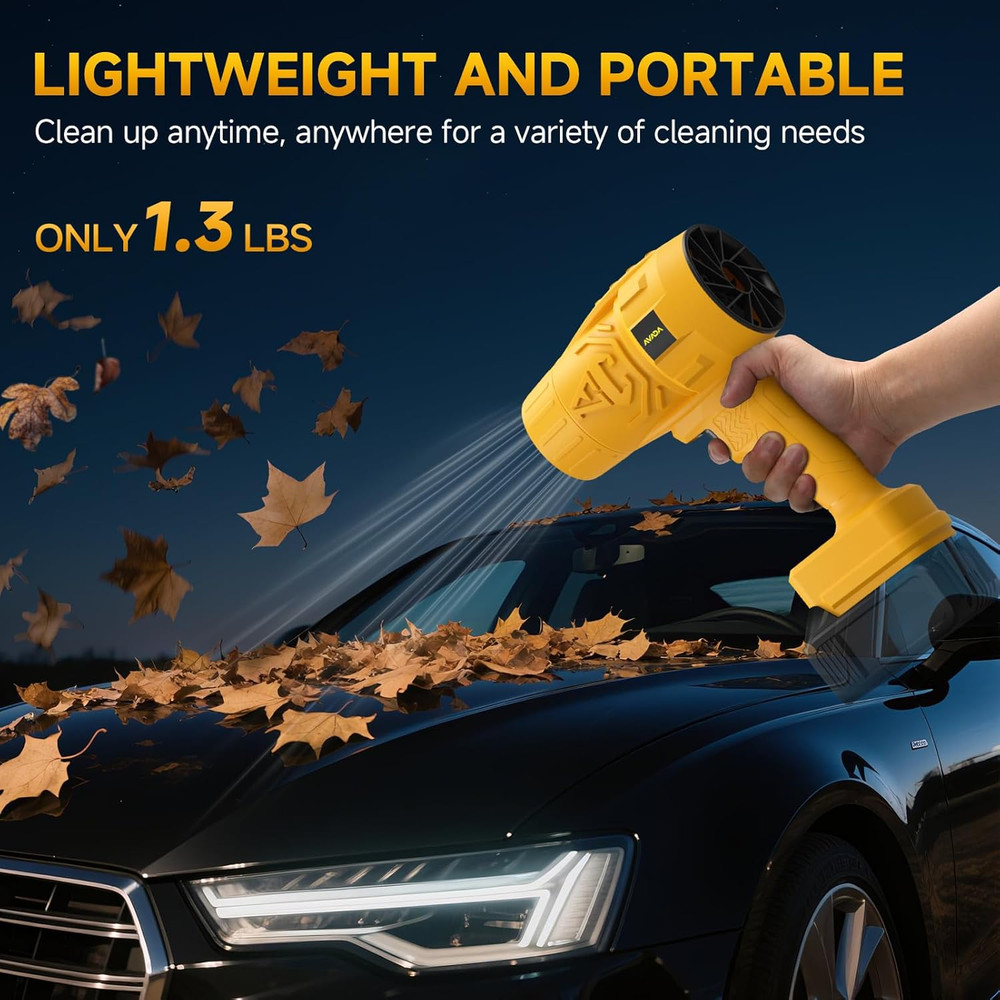 Electric Leaf Blower Cordless for Dewalt 20V Max Battery, Handheld Leaf Blowers