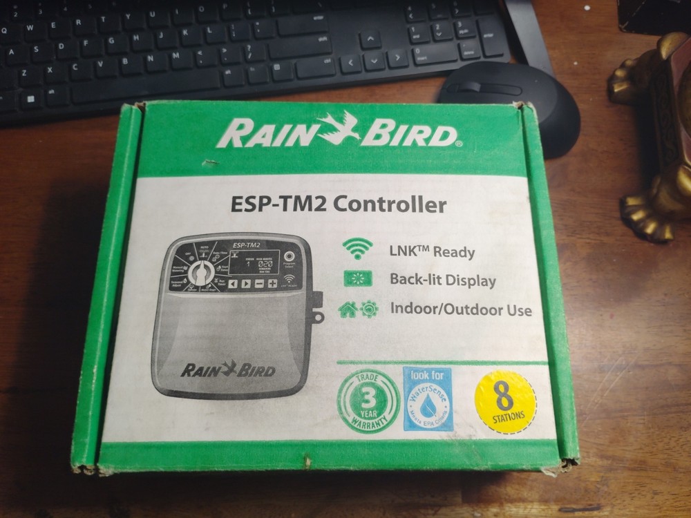 Rain Bird ESP-TM2-8 WiFi Capable 8-Zone Controller Optional LNK Module LINK