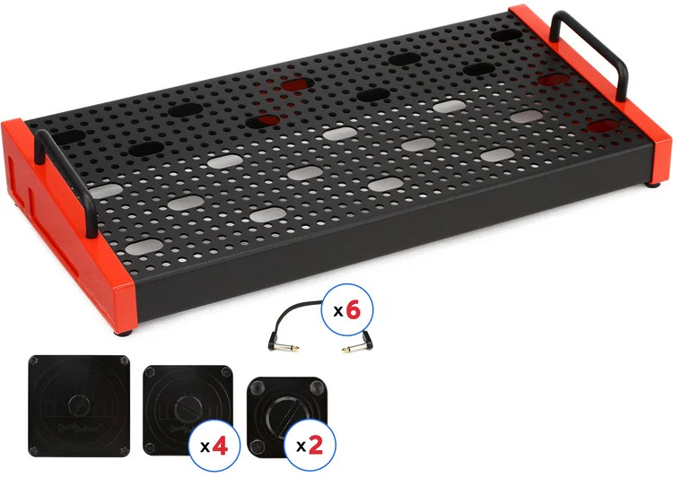 Temple Audio SOLO 18 Templeboard Essentials Bundle - Temple Red