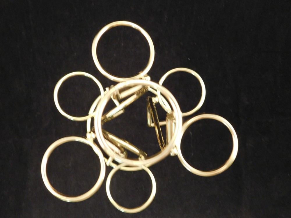SEVEN! Sphere Display Stand Metal Medium Size Gold Color