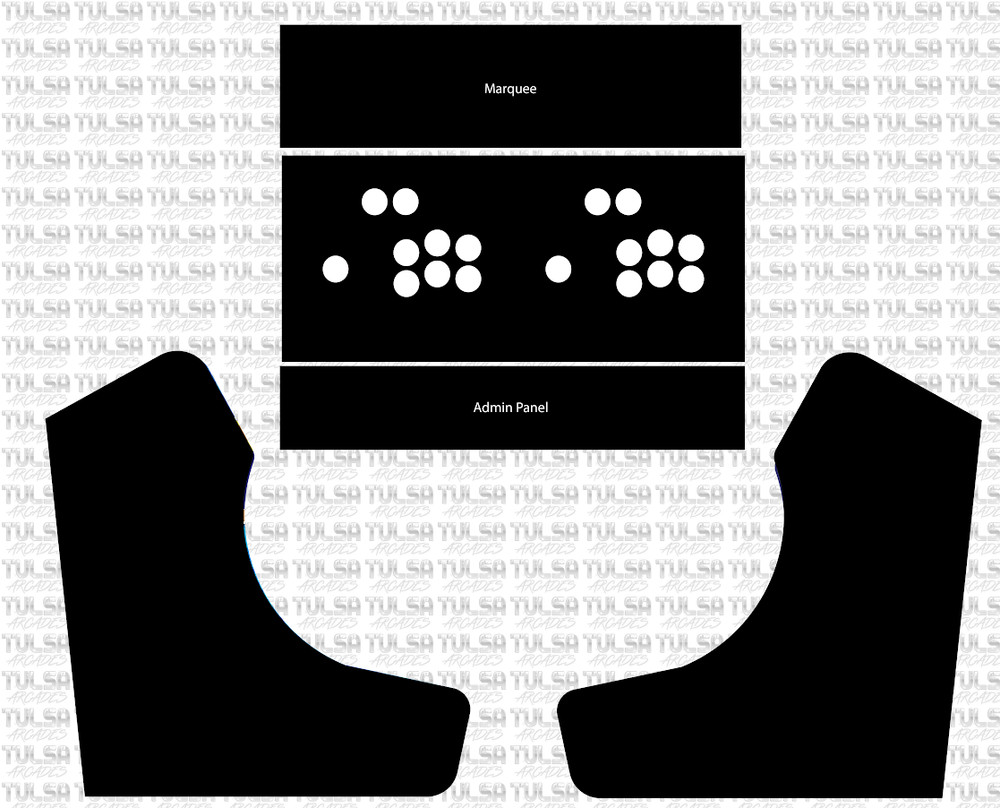 Bartop Arcade Artwork / Weecade Design Your Own Graphic Kit