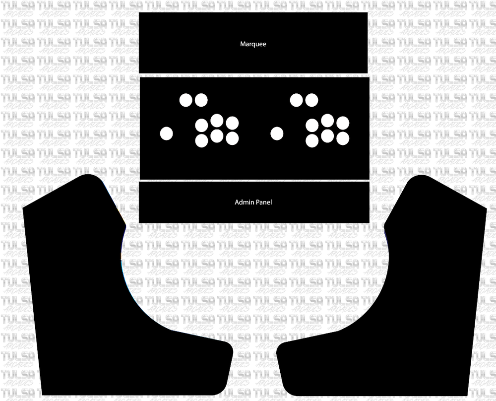 Bartop Arcade Artwork / Weecade Design Your Own Graphic Kit