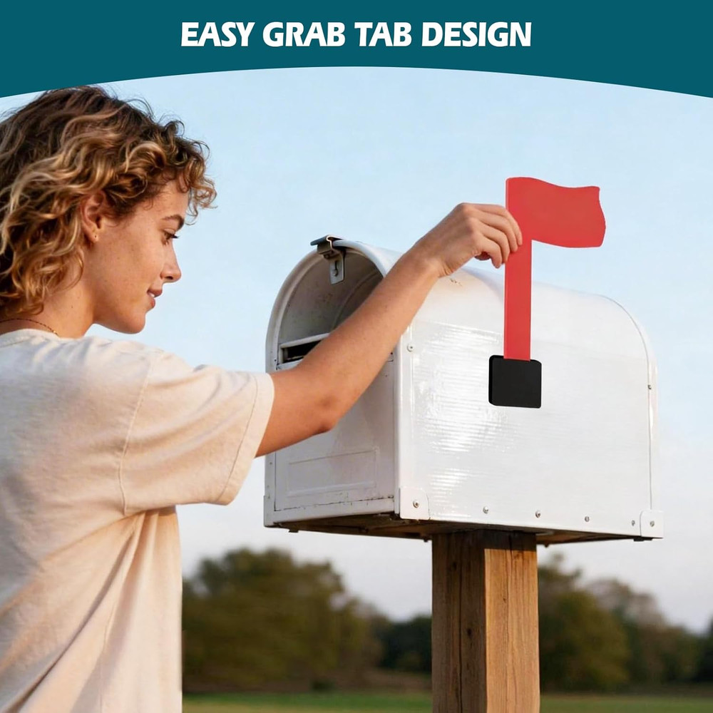 Universal Mailbox Flag Replacement Kit for Post Mount & Wall Mount Mailboxes, Ea