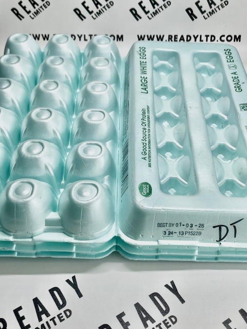 Styrofoam 18 Count Egg Carton 4x