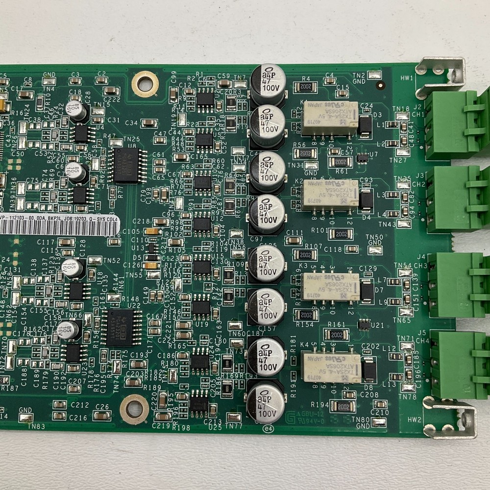 QSC Q-SYS COL4 Analog Line Output Card Replacement #1