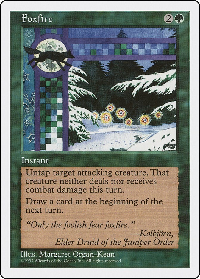 Foxfire Fifth Edition N/A MTG MP