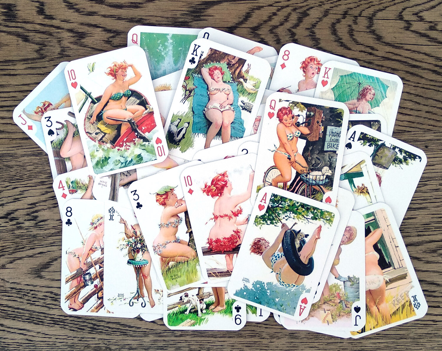 Playing Cards (Poker Deck 54 Cards) HILDA Vintage Movie Poster FlonzGift 004