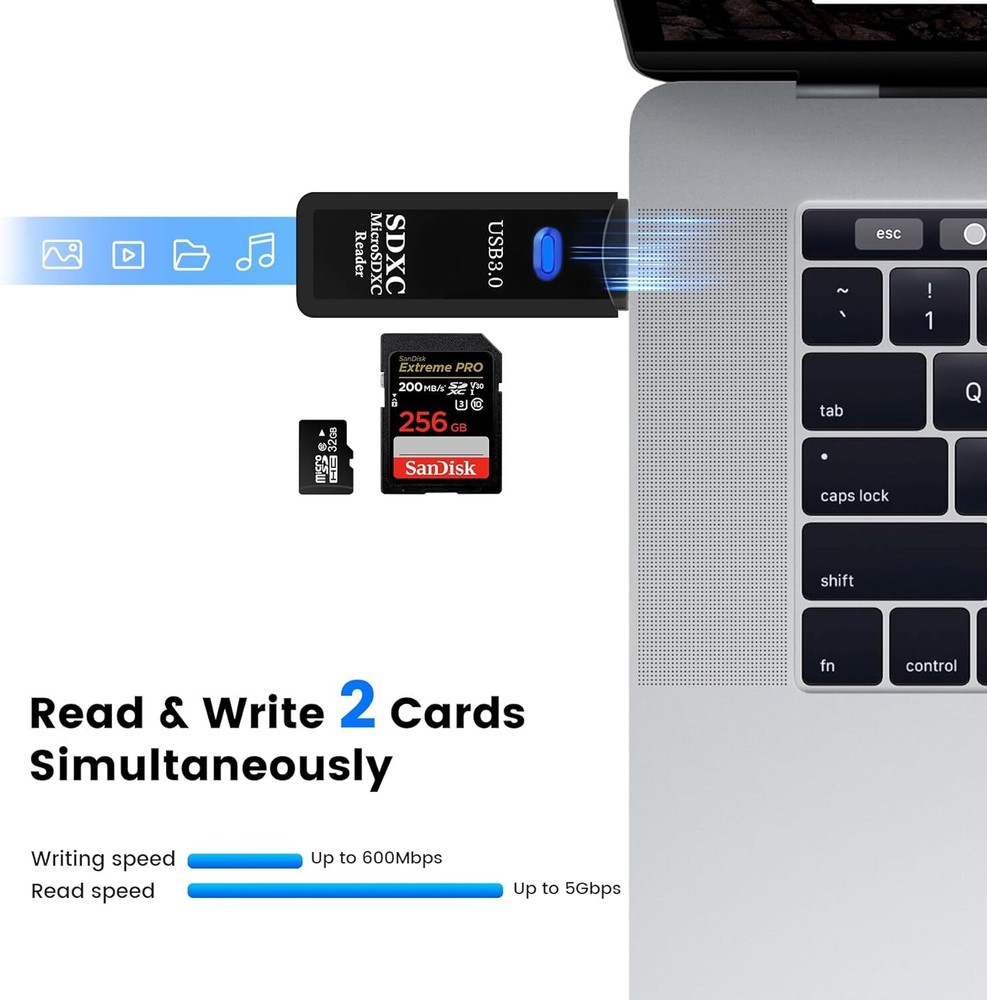 USB3.0 SD Card Reader for PC Micro SD Card to USB Adapter for Camera MemoryC lot