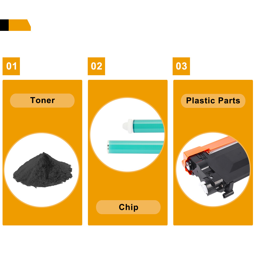 4 TN450 Toner Cartridge for Brother TN-450 TN420 MFC-7360N 7860DW HL-2270DW 2240