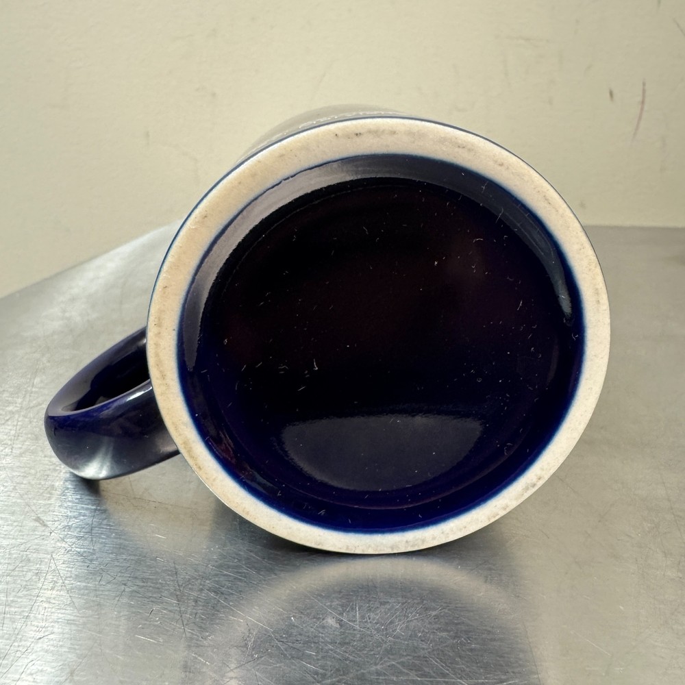 TEXAS INSTRUMENTS Cobalt Blue Coffee Mug Hunt Valley, MD Vintage Computing
