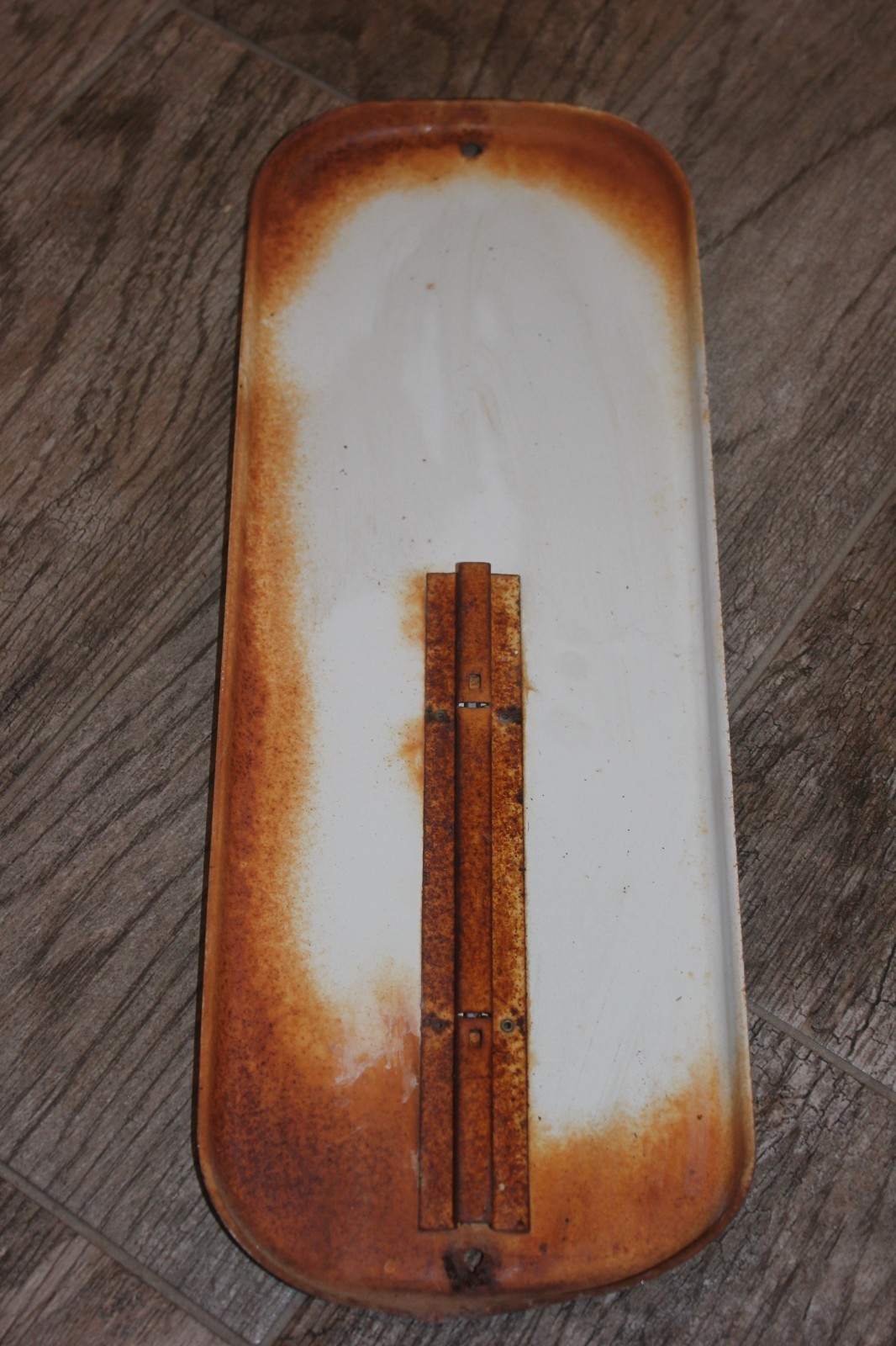 Vintage Rare Original Orange Crush Soda Metal Advertising Thermometer 6" x 16"