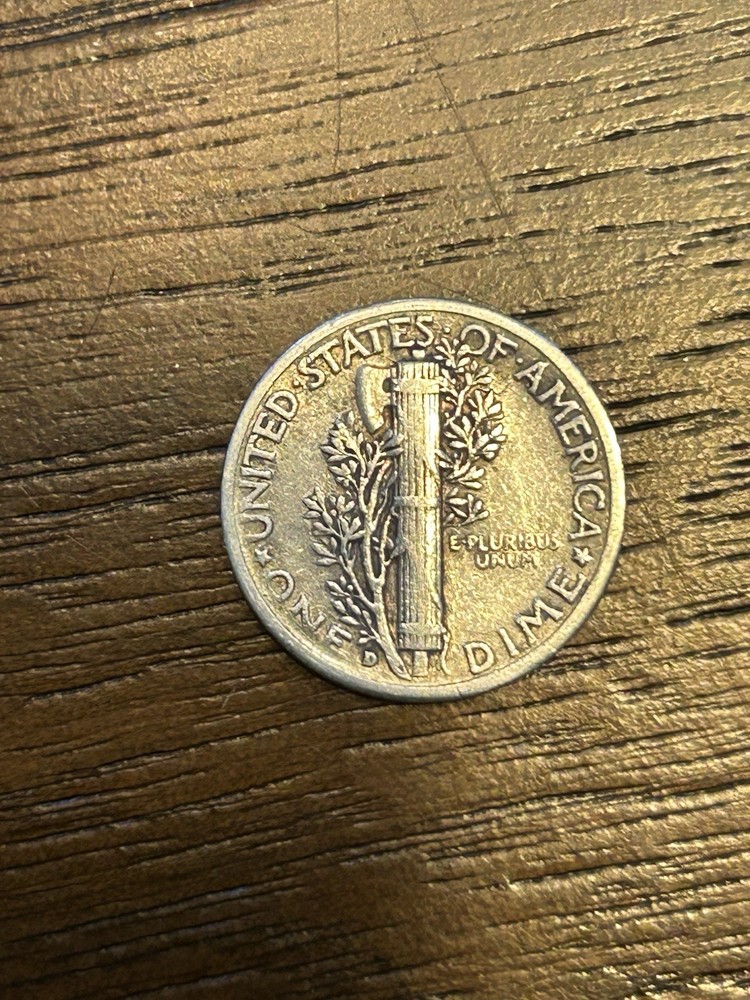 1943D Mercury Dime XF