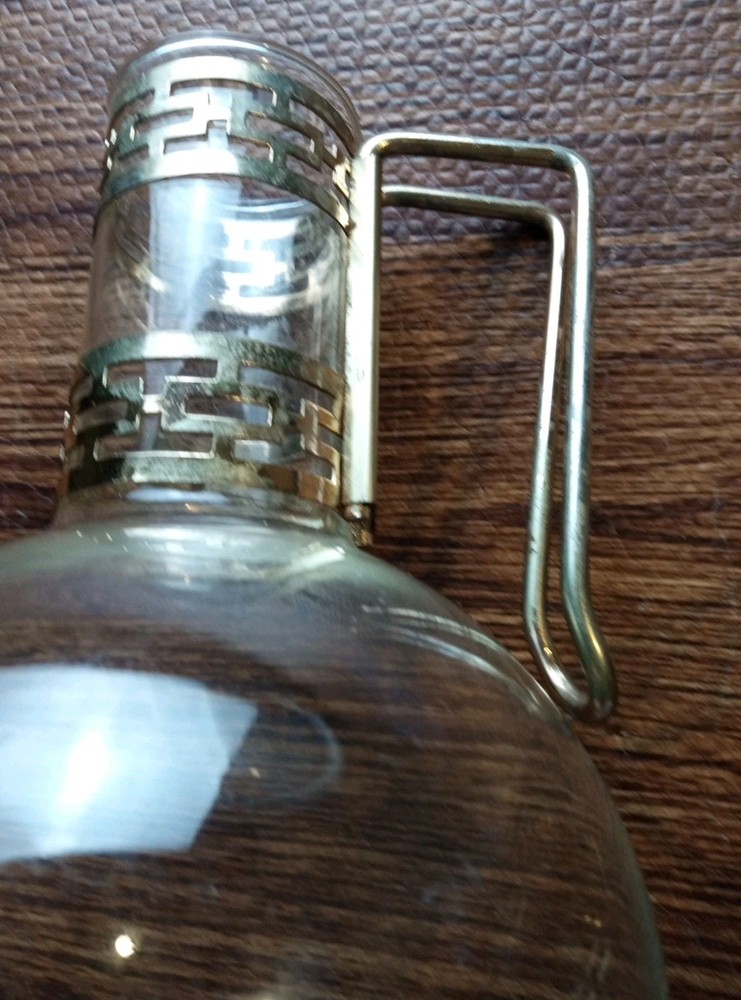 Glassware Beverage Server with Candle Warmer Stand - Carafe