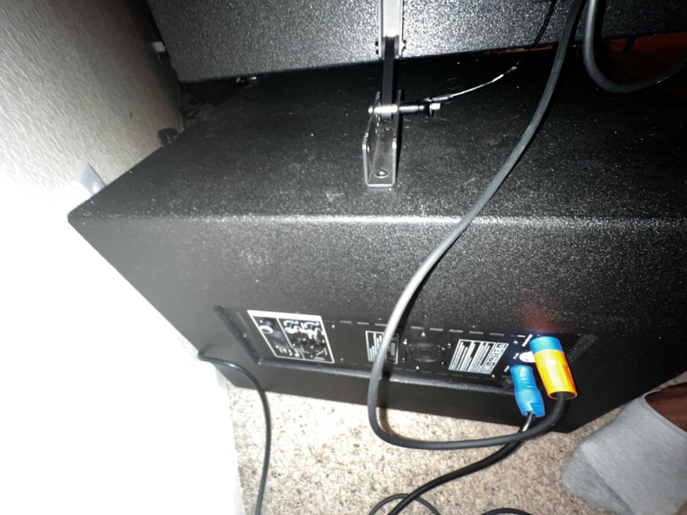 dj equipment packages Entire dj setup façade, 120” screen line array Digital mix