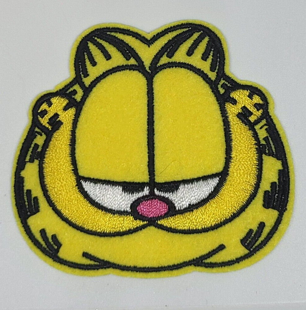 Garfield Cat Head Patch