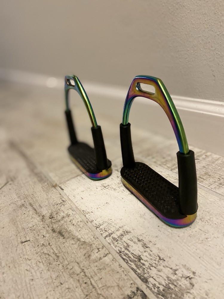 Metallic Stirrups Horse Riding