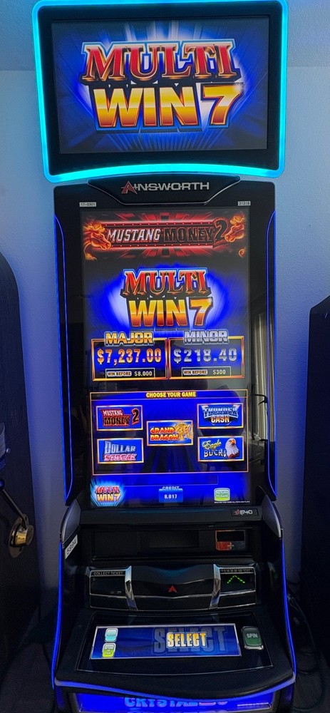 Ainsworth A640 Multi-Win 7 Slot Machine