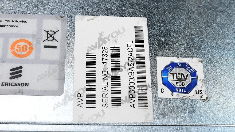 Ericsson AVP-3000 Encoder Modulator HD MPEG4 L- BAND BISS ASI CE-X