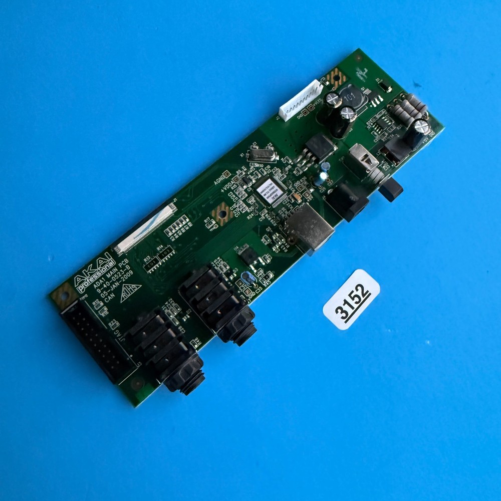 AKAI APC40 MKI Ableton MIDI Controller Part: Main PCB USB AC ON/OFF Borad