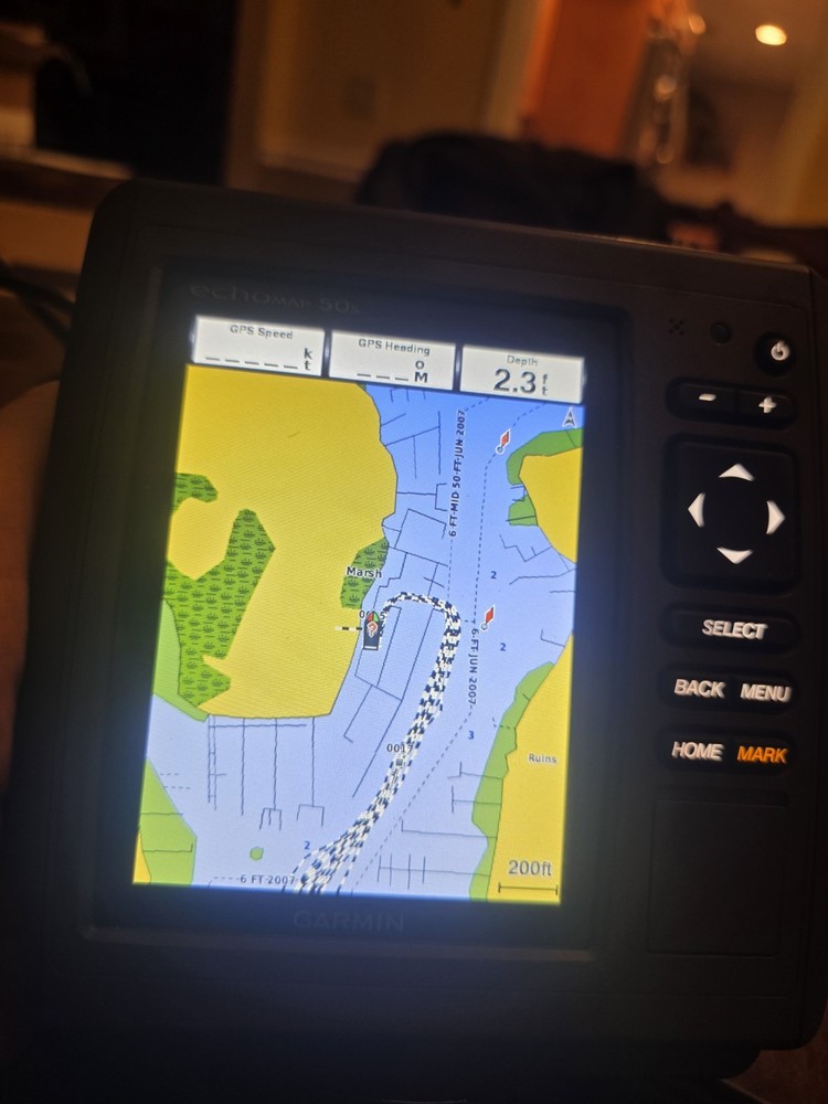 Mint Garmin EchoMap 50s Chartplotter Fishfinder HD-ID Sonar