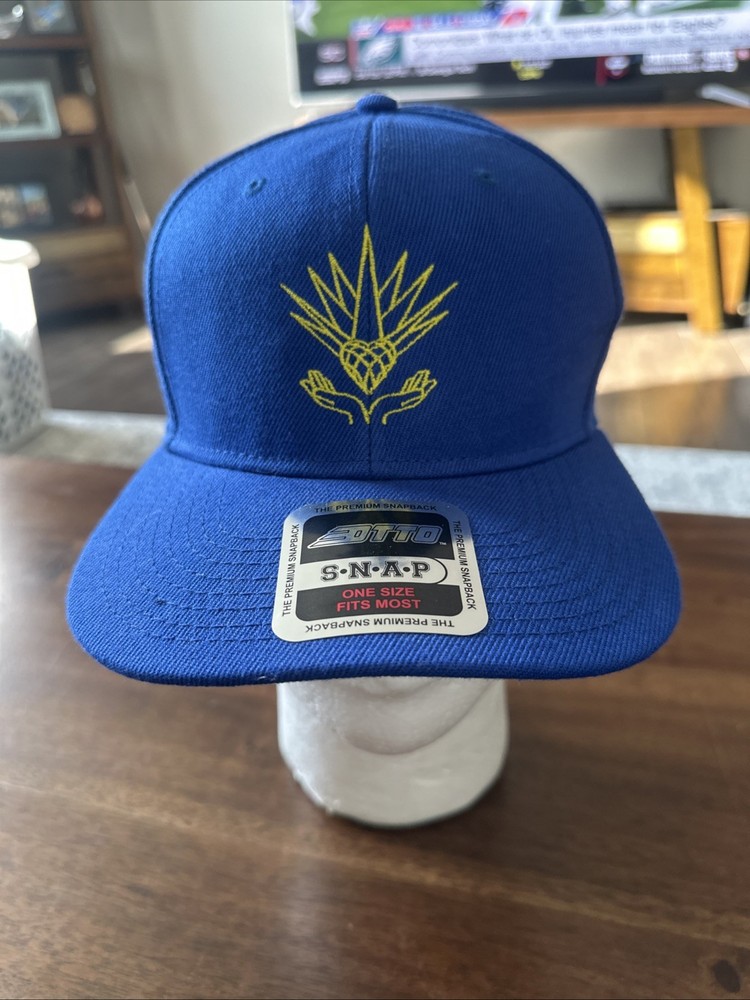 Milagro Tequila SnapBack Baseball Hat Blue New Cool Hat Adjustable