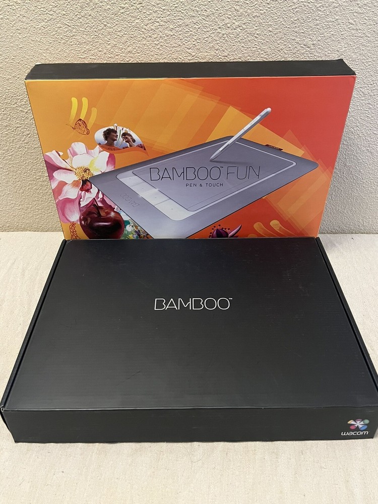 Wacom Bamboo Fun Pen & Touch Graphics Drawing Tablet USB