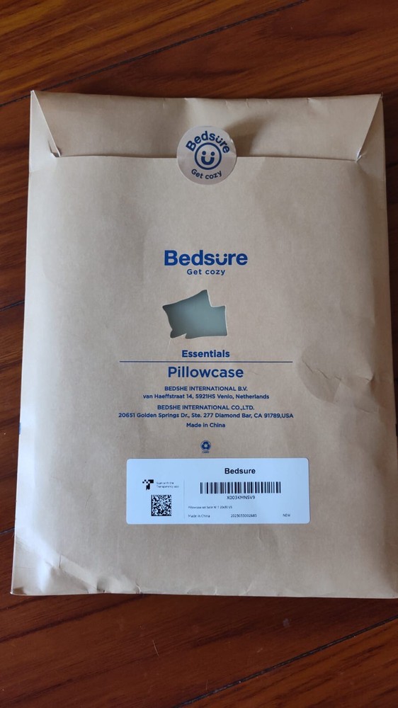 Bedsure Get Cozy Essentials Pillowcase
