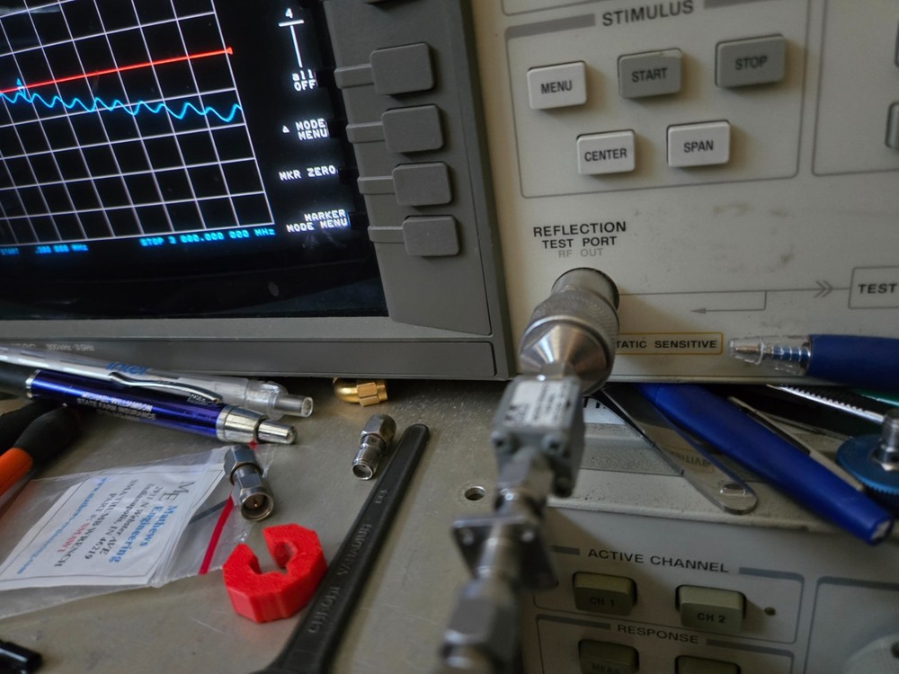 Micro Tronics LPM12429 SMA Low Pass Filter 1145 MHz TESTED, see VNA data