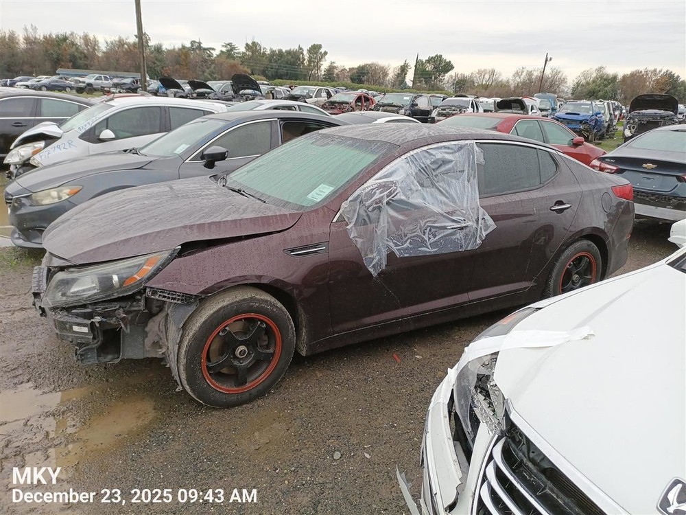 LEFT REAR DOOR WINDOW REGULATOR OEM 2012 KIA OPTIMAKIA