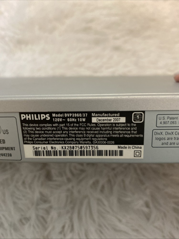 Philips DVDR75 DVD Player & Recorder Progressive Scan