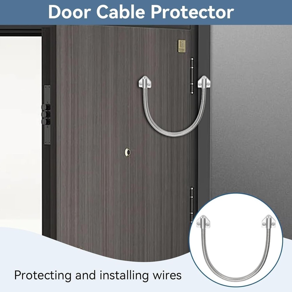 Armored Door Loop 3Pcs Exposed Mounting Access Control Cable Wire...