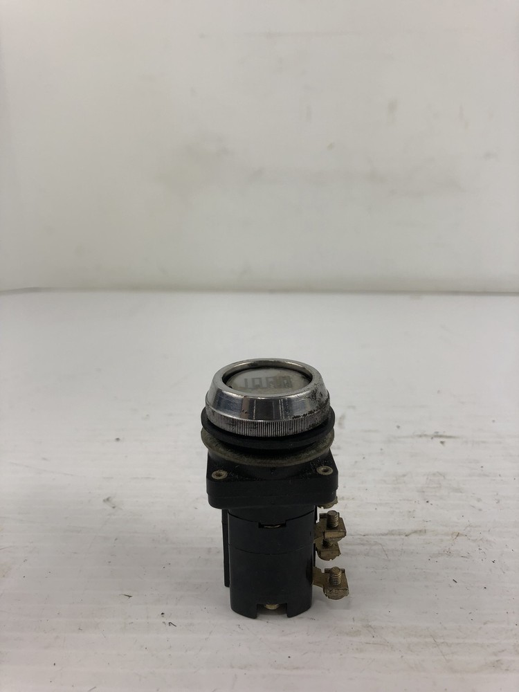 Siemens 3SR4 Pilot Light Switch Indicating Lamp White