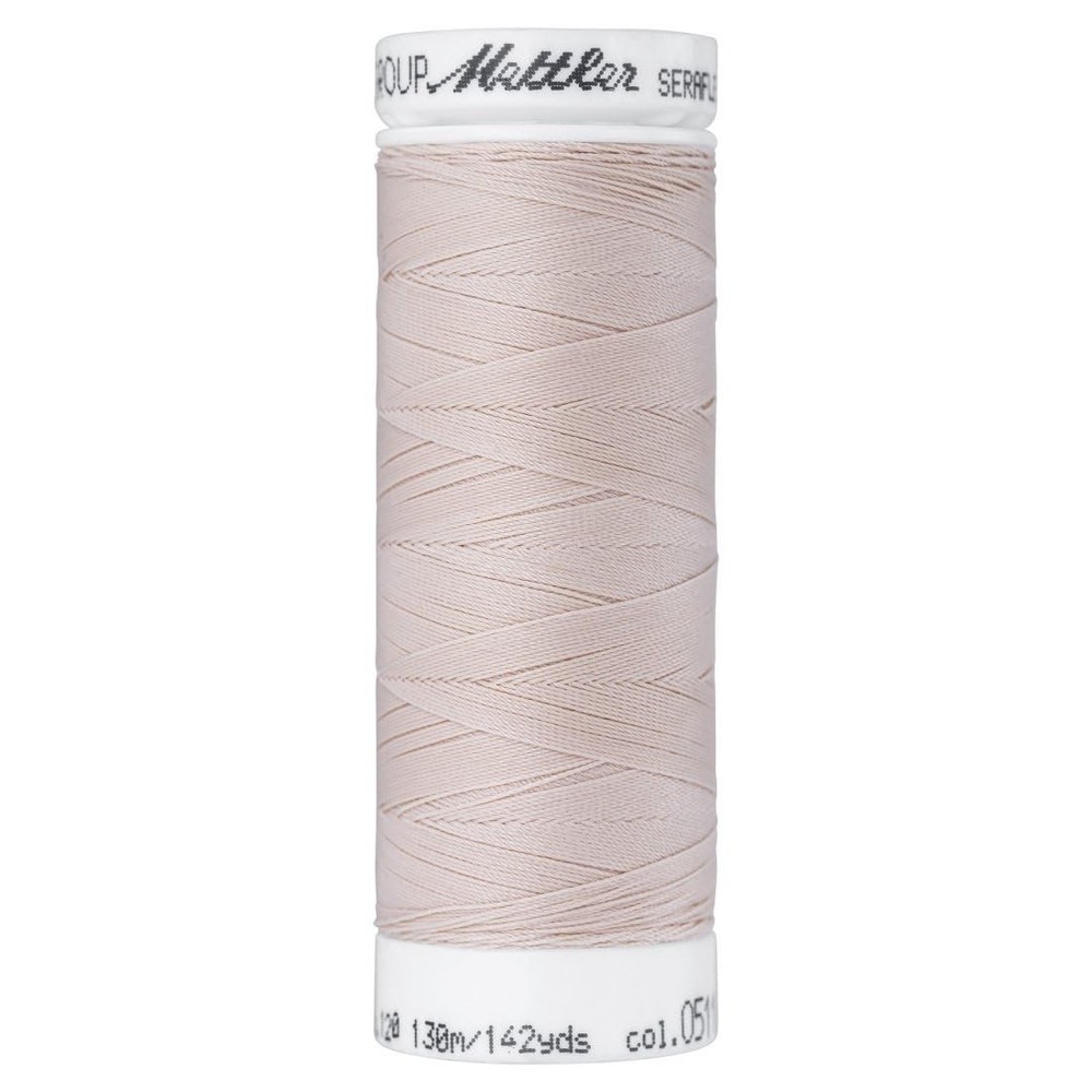 Seraflex Elastic Thread 50wt 142yd Stretchable Sewing Thread Nude 7840