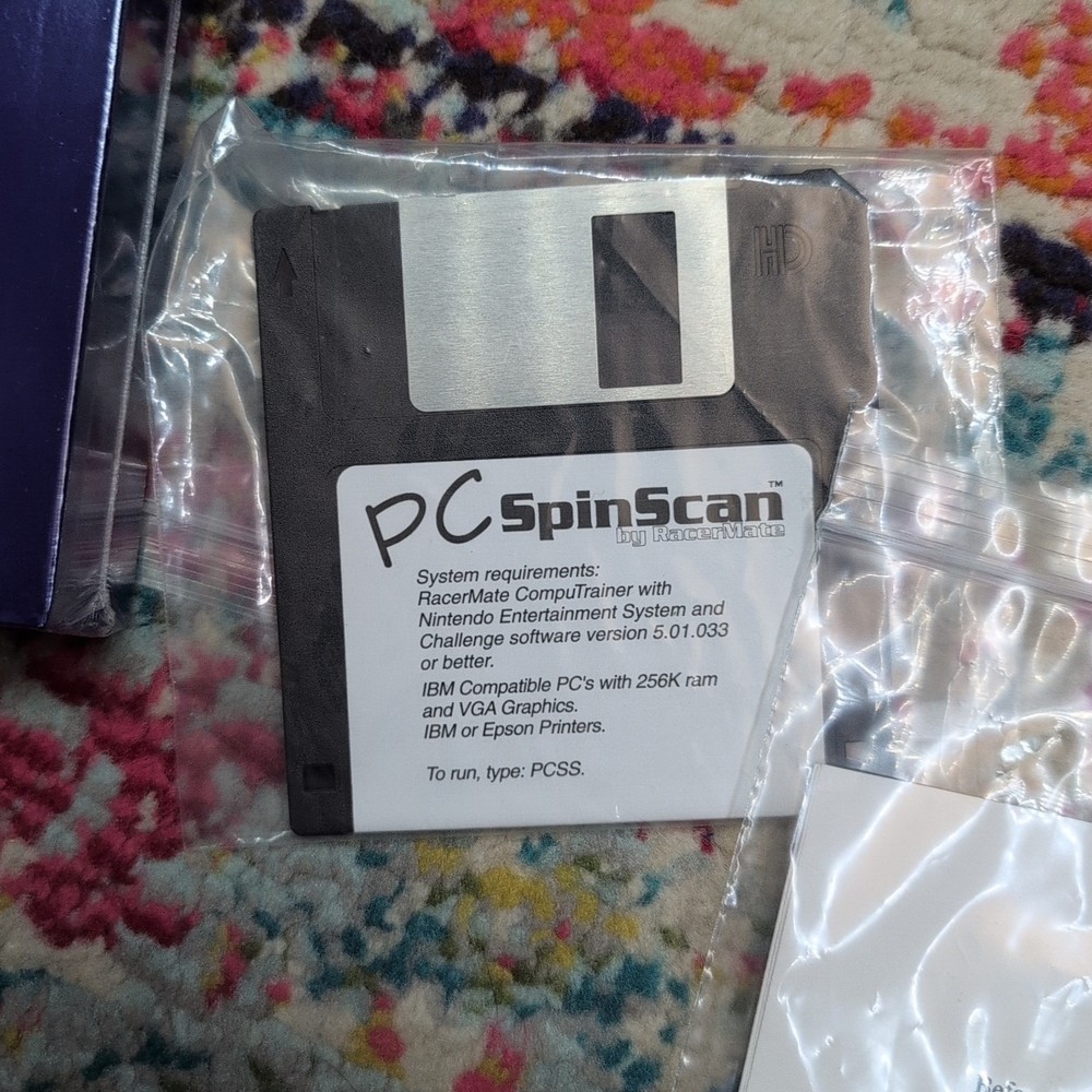 RacerMate CompuTrainer Pc1 Version, 8001/2 Software, 3D, Spinscan Etc