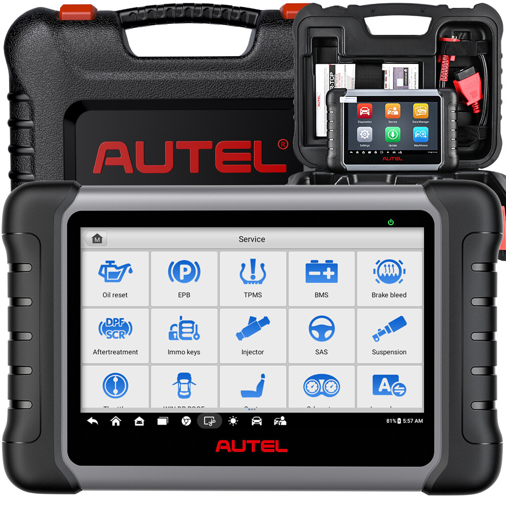 2026 Autel MaxiCOM MK808S Bidirectional Car Diagnostic Scanner Tool Key Coding