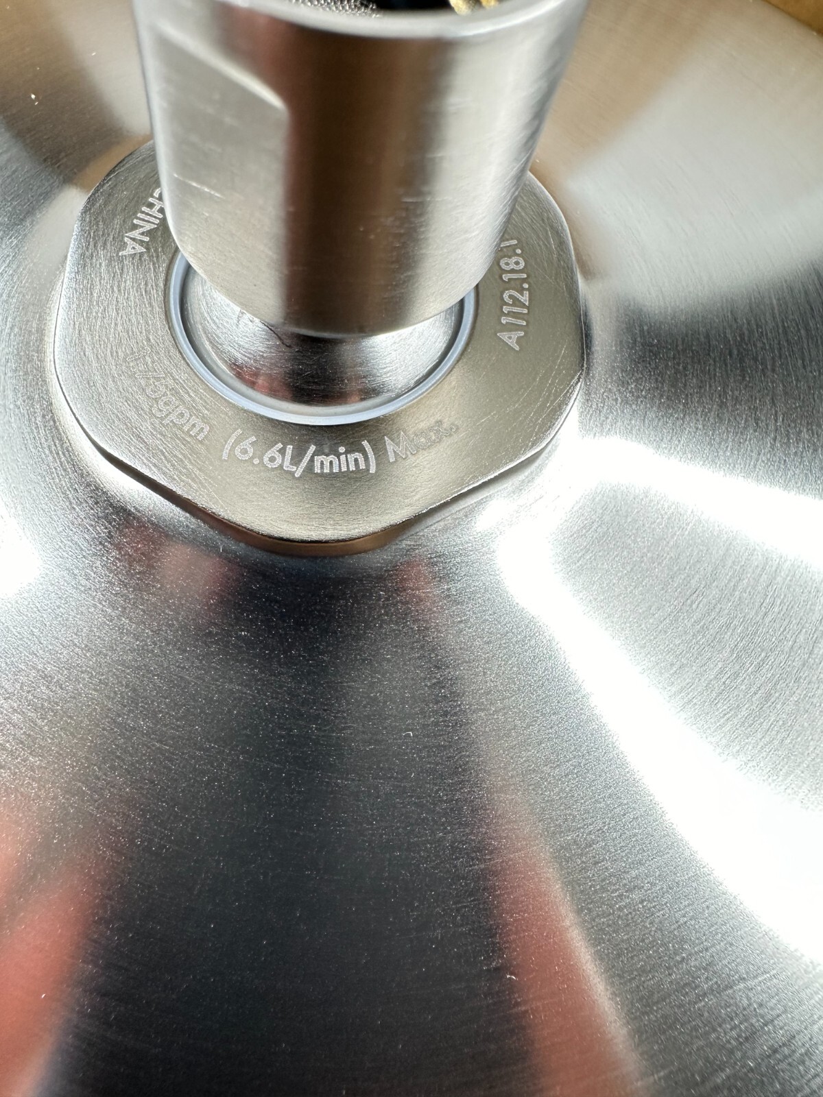 Kohler Traditional Round 8in Rain Showerhead 13692-G-BN Vibrant Brushed Nickle