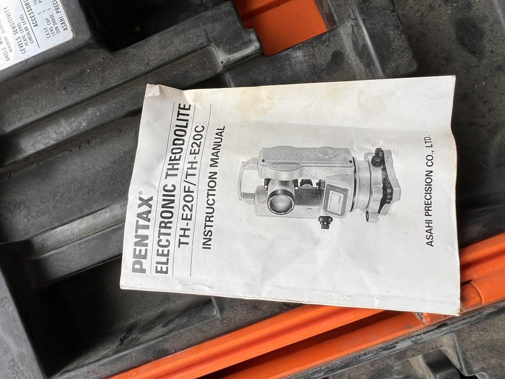 Theodolite Model No. TH E20 F PENTAX
