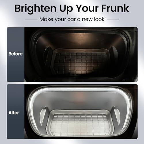 2022-2024 Tesla Model 3/Y Frunk Light Front Trunk LED Strip Light Kit, Ambient