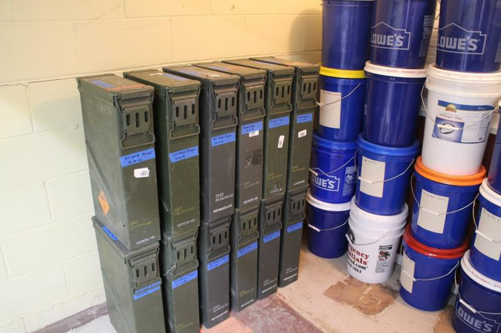 (3-Pack) PA156 81mm Mortar Ammo Can Surplus U.S Military Storage Metal Latch