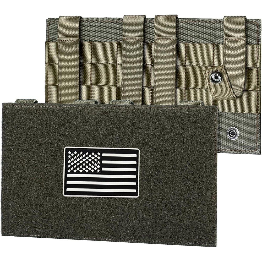 Tactical Molle Hook Loop Panel 10x6 for Morale Patch Backpack Accessories
