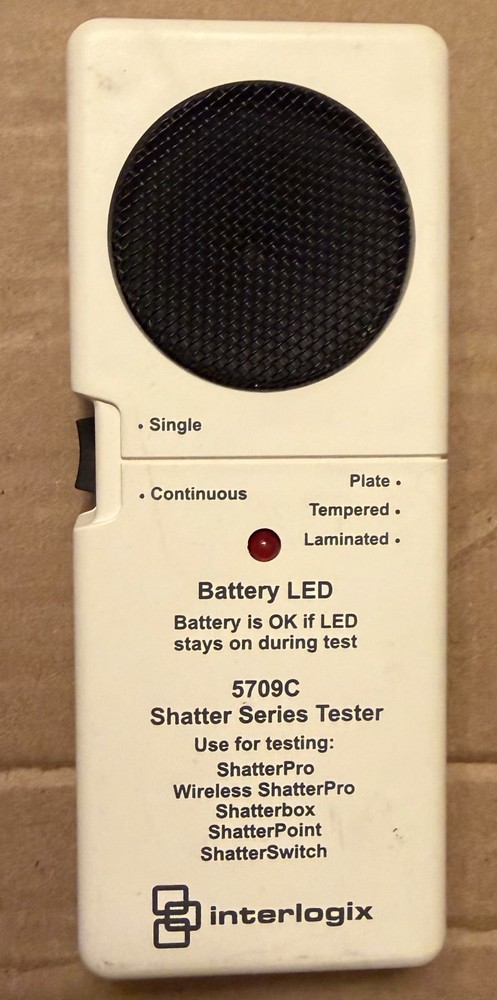Interlogix Shatter Series Tester 5709C