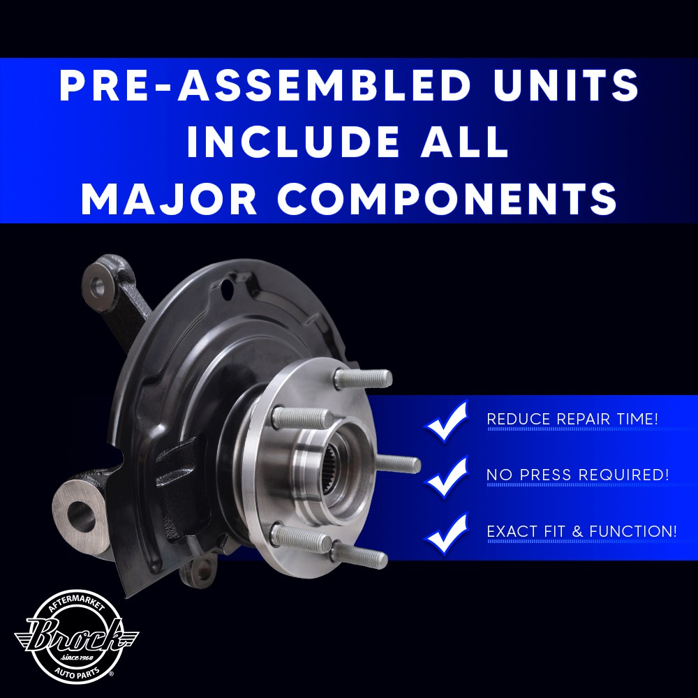 Brock Loaded Steering Knuckle Assembly for Altima 3.5L