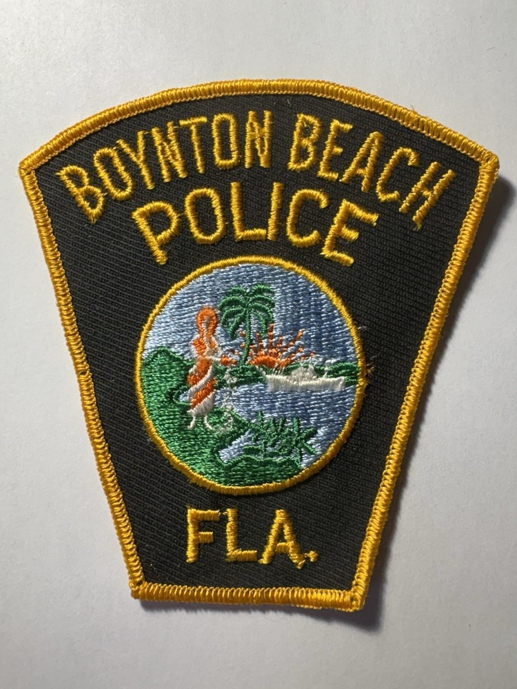 Boynton Beach Florida Police Patch