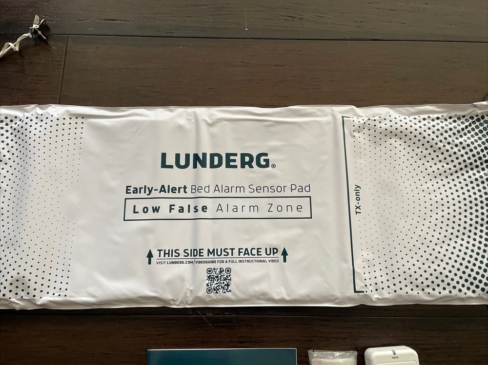 Lunderg Early Alert Bed Alarm System Alarm Pad Wireless Sensor