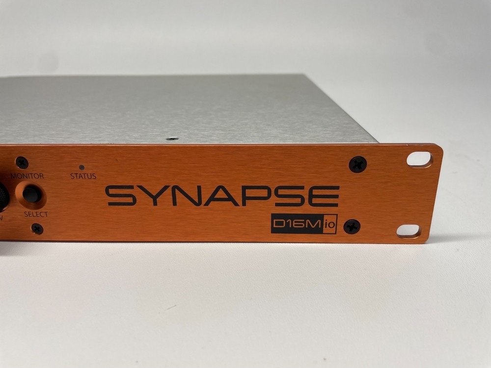 Q-SYS QSC Synapse D16MIO-NA Dante AES67 Networked Audio Interface (Attero Tech)