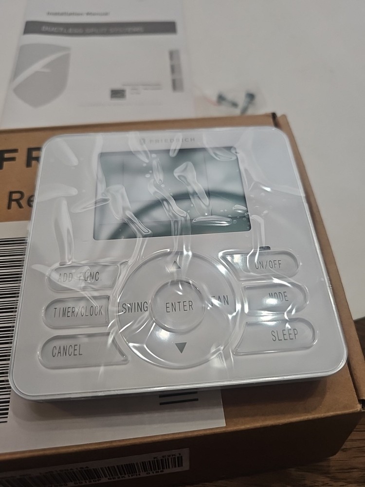 Friedrich FPWC1 Ductless Split Systems Wall Wired Remote Controller NO HARNESS